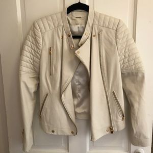 J brand leather moto jacket